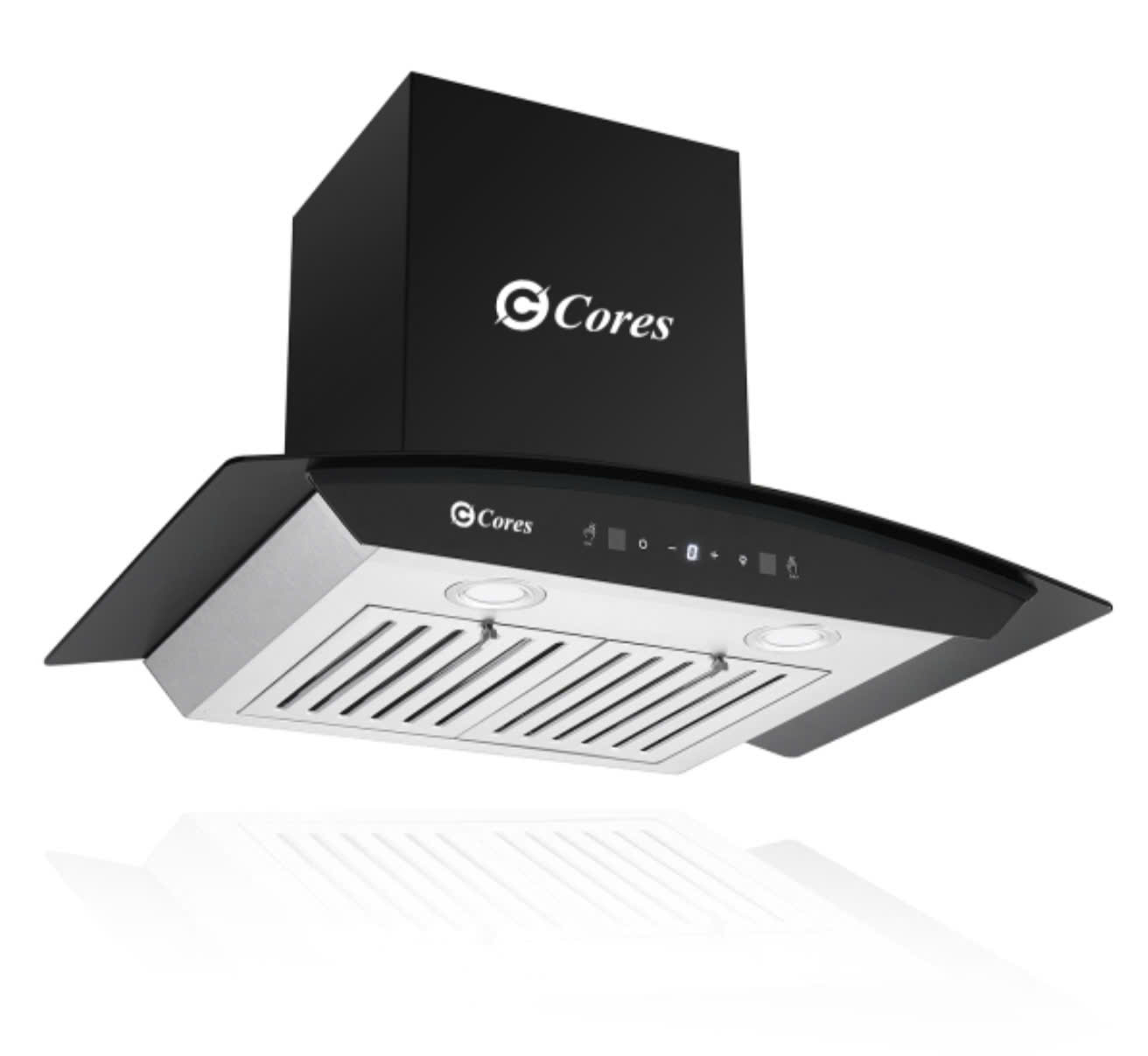 Hút mùi kính cong cảm ứng AC85-CH03