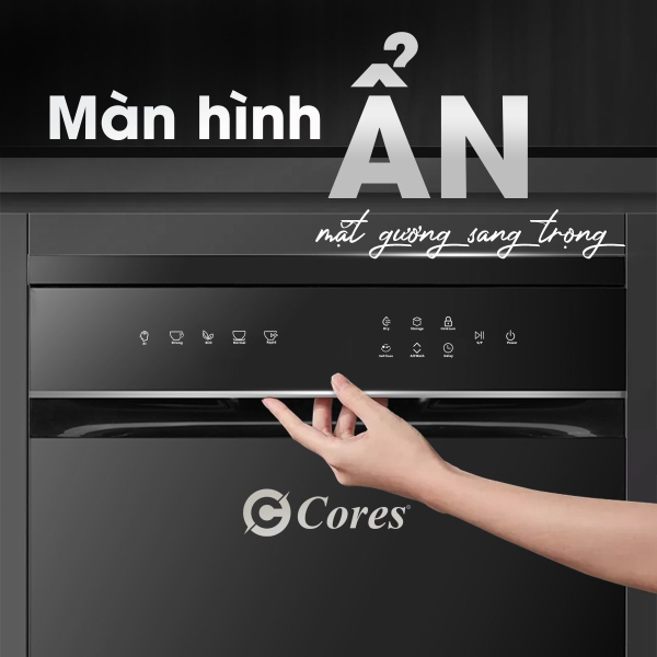 Máy rửa chén (bát) độc lập Cores HF16-DB04
