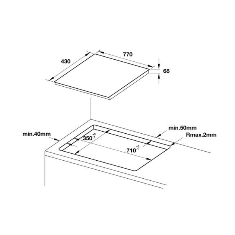 Bếp từ Hafele HC-IF77A 536.61.555
