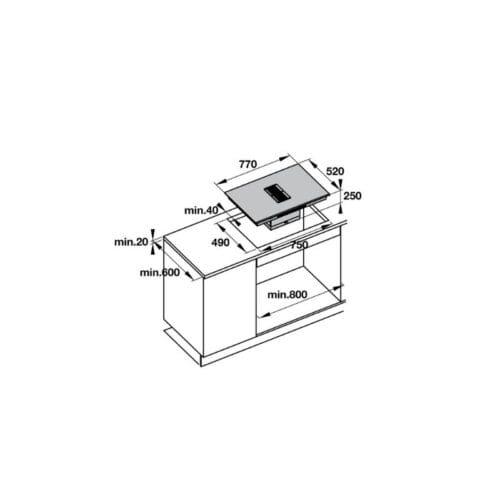 Bếp từ Hafele HC-IHH77D 536.61.655