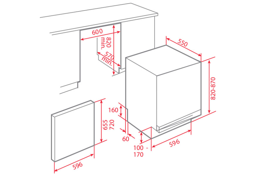 Máy rửa bát Teka DW8 59 FI